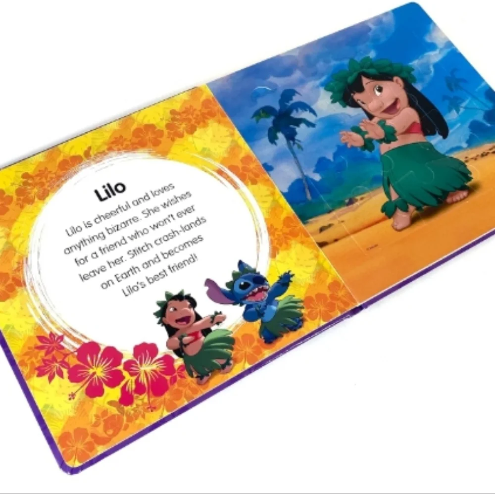 🆕️LAST 1💜DISNEYS STITCH MY FIRST PUZZLE BOOK. FIVE PUZZLES INSIDE!!